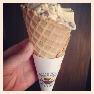 butter crunch blue bell ice cream; photo by salem pearce (via instagram)