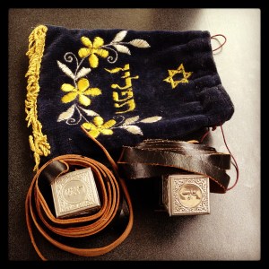 still life with tefillin; photo by salem pearce (via instagram)