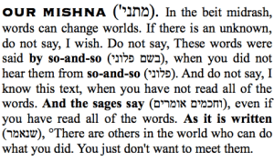 original mishnah about the power of words and hevruta study, to be elucidated by buffy the vampire slayer