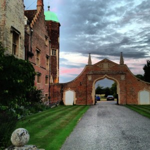 sunset at Madingley Hall; photo by salem pearce (via instagram